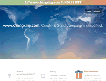 Tablet Screenshot of changxing.com